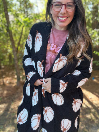 Oh Pumpkin Cloud Cardigan