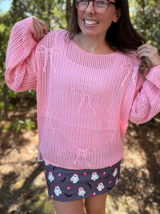 Bubblegum Bow Sweater