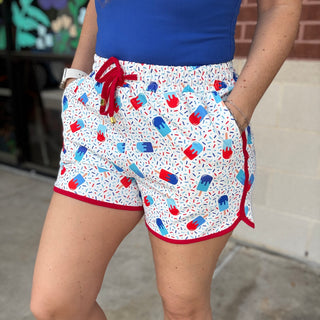Patriotic Popsicles Everyday Shorts
