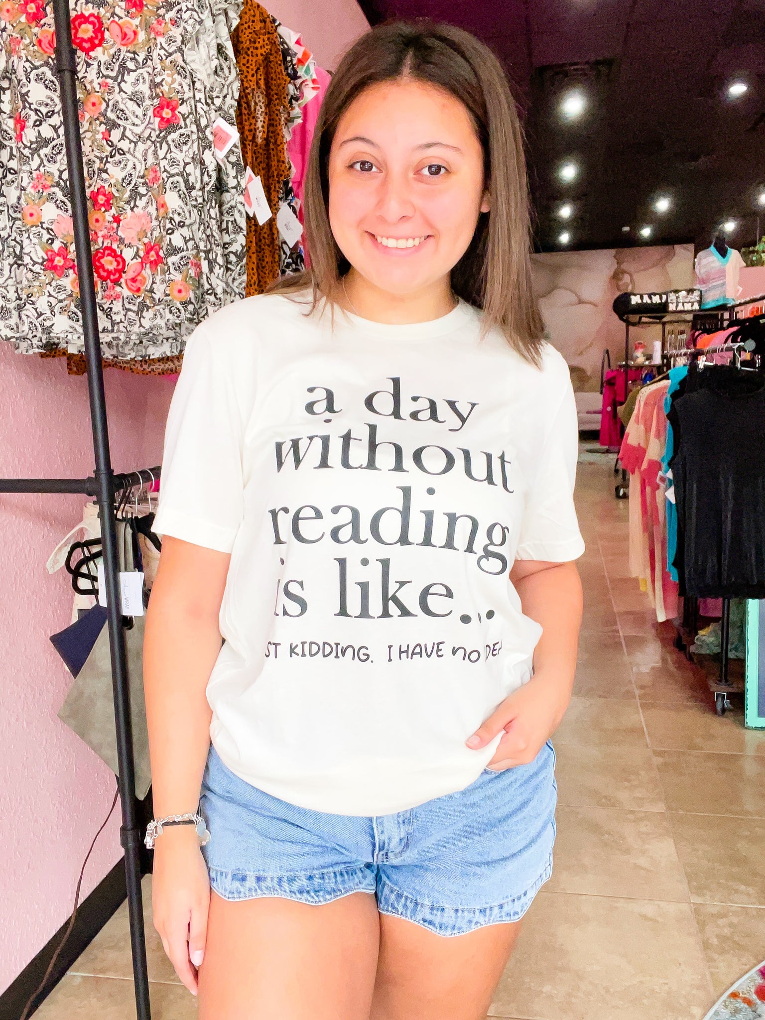 A Day Without Reading…tee