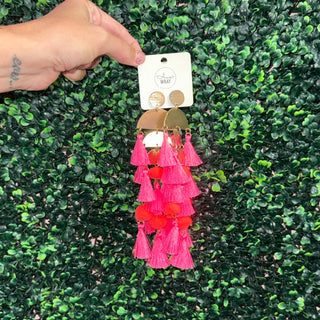 Chandelier Tassel Earrings