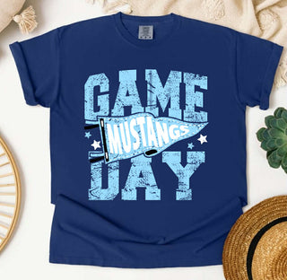 PREORDER: KHS Mustangs Game Day School Spirit Tee