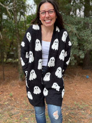 Ghost Reversible Cloud Cardigan
