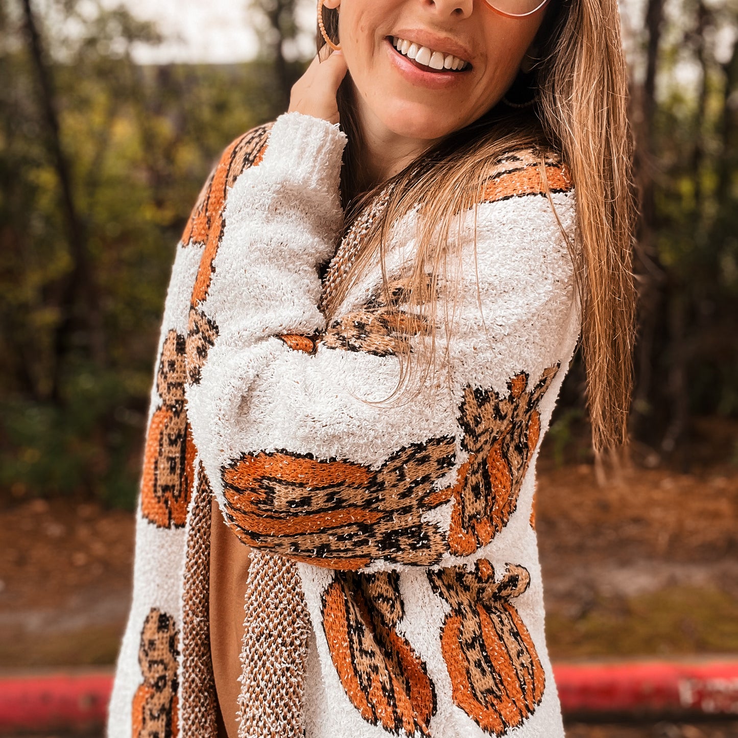 Pumpkin Cloud Cardigan