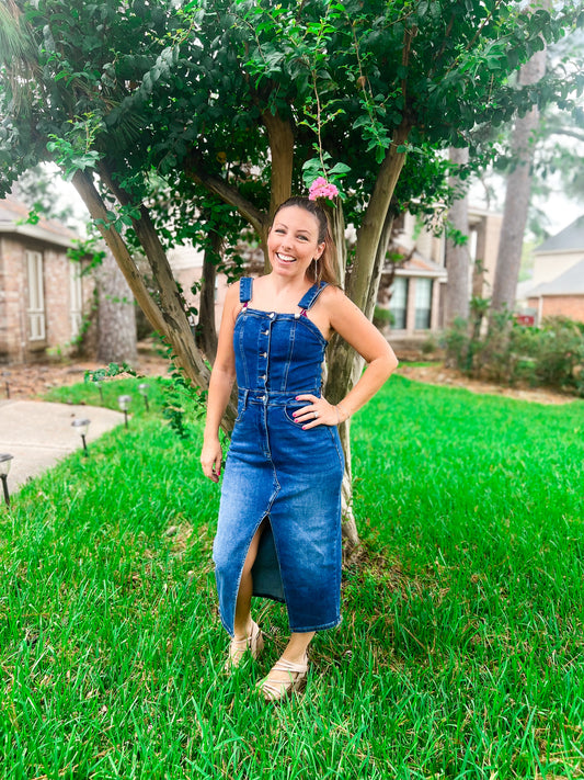 Frankie Overall Denim Dress