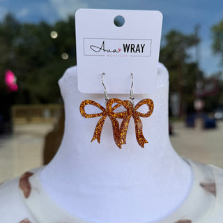 Acrylic Bowdangles Earrings