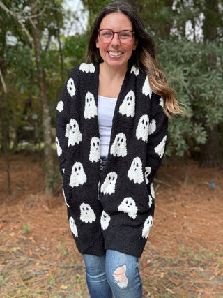 Ghost Reversible Cloud Cardigan