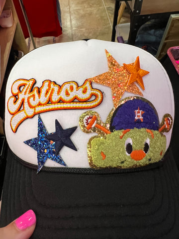 ‘Stros Trucker Hat made by Ava Wray Boutique