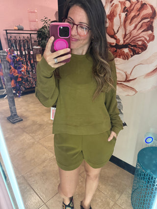 Olive You Loungewear Set