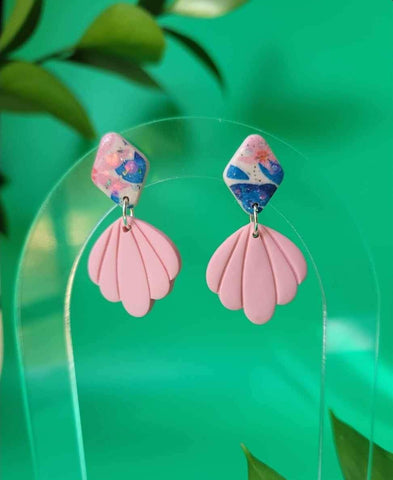 Merrybelle Earrings: Floral