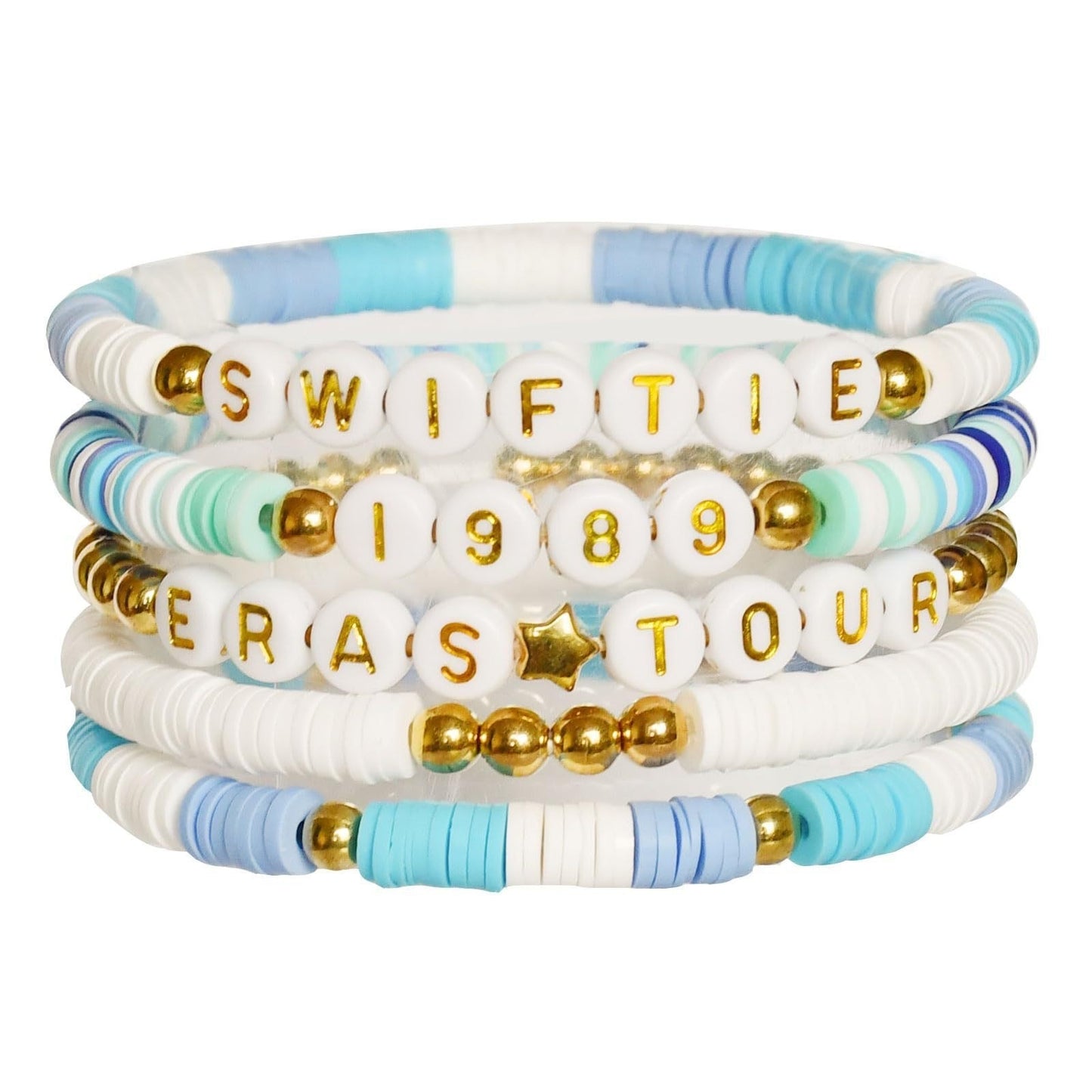 Swiftie Forever Stacked Bracelet Set