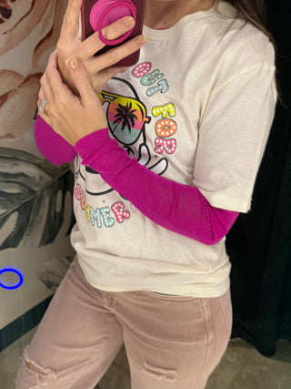 😊 Teacher Vibes (2 options)  {graphic tee}