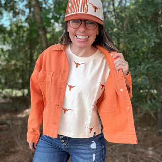 Longhorns Edit: Texas Longhorns Denim Jacket