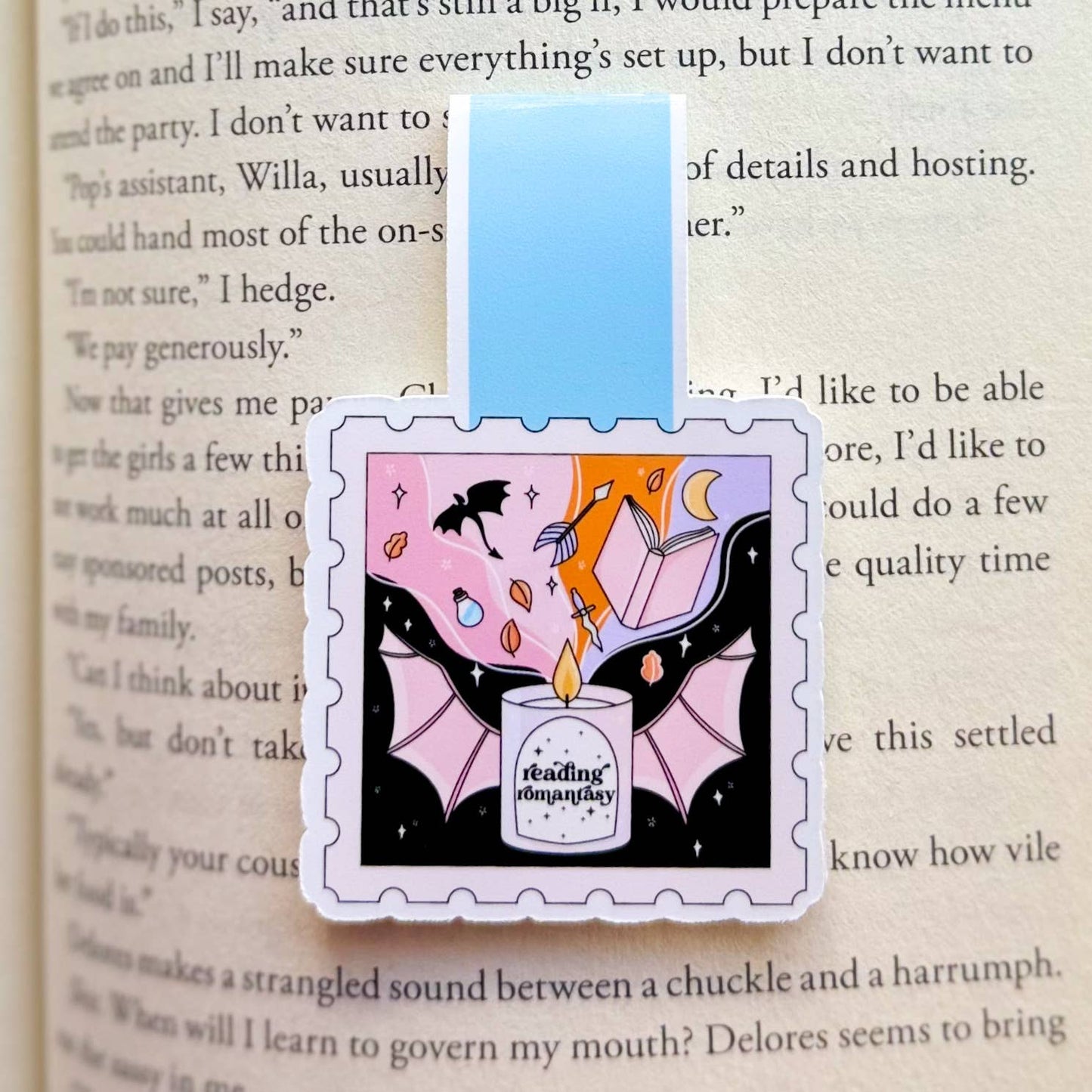 Magnetic Bookmark - Romance Fantasy