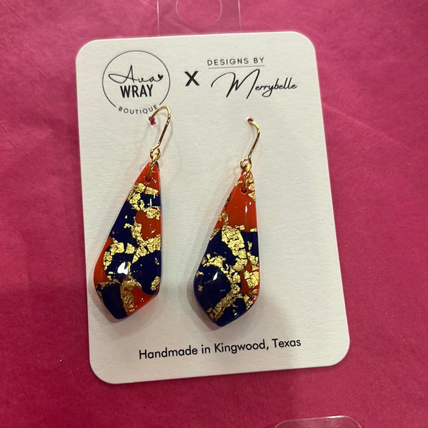 Merrybelle Earrings: Astros