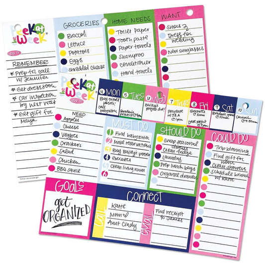 Peek at the Week Weekly Planner Pad!