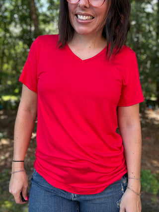 Basic Red Tee