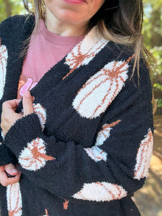 Oh Pumpkin Cloud Cardigan