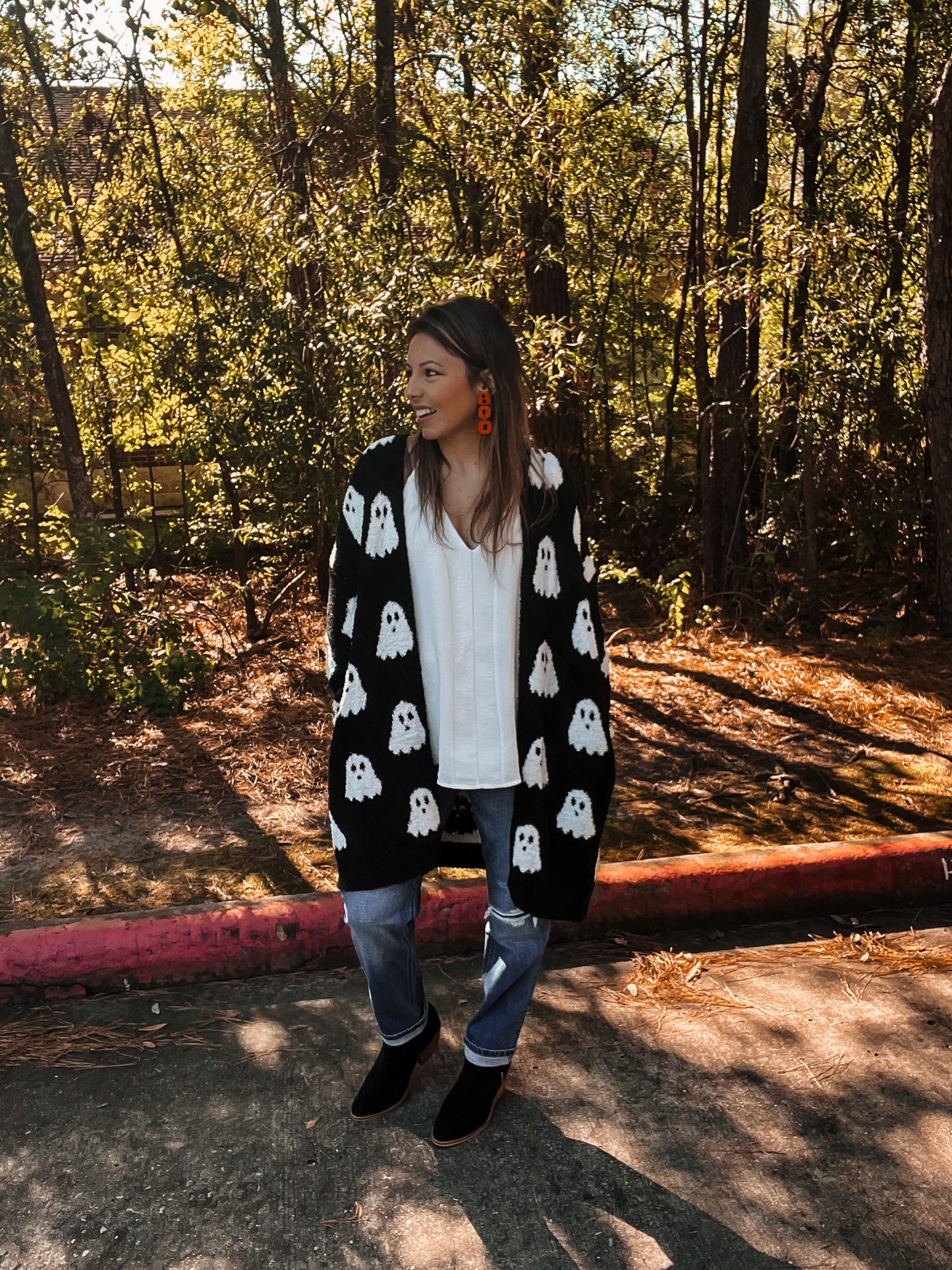 Ghost Reversible Cloud Cardigan