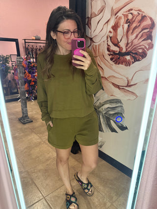 Olive You Loungewear Set