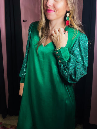 Eve Sequin Dress (2 colors)