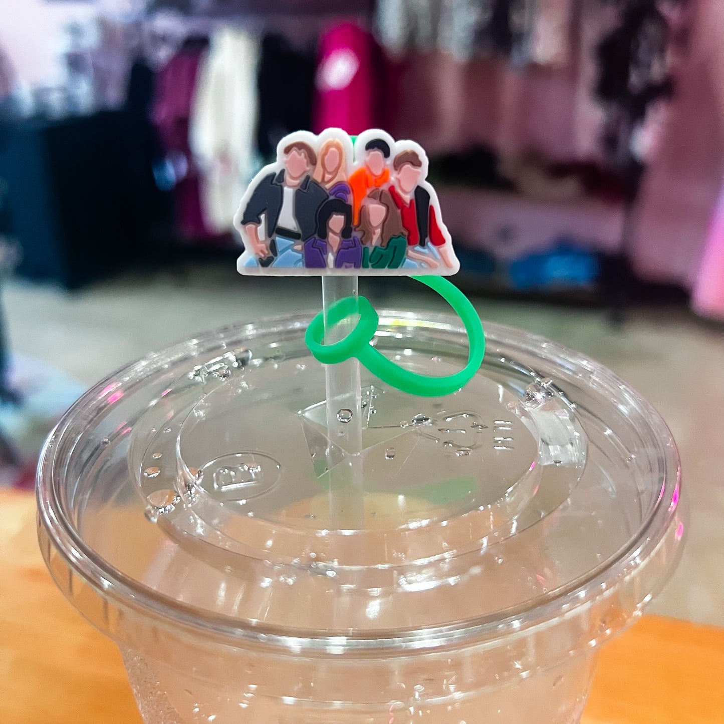 F•R•I•E•N•D•S Straw Toppers