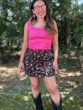 Happy Blooms Skort