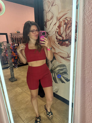 Cherry Bomb Biker Set