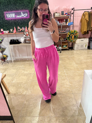 Bubblegum Pink & Chill Lounge Pants