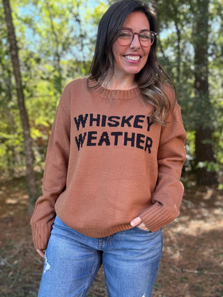 Whiskey Weather Sweater