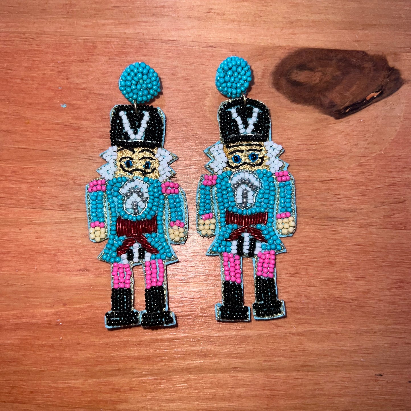 Nutcracker Beaded Earrings