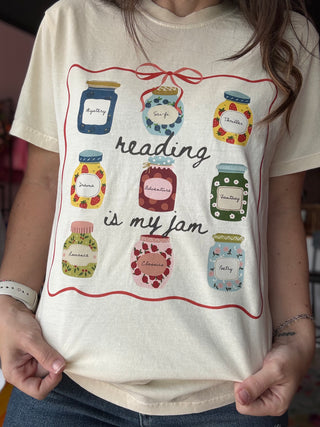 Reading is my Jam Tee {graphic tee}