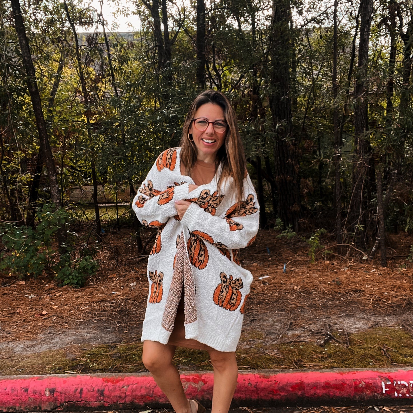 Pumpkin Cloud Cardigan