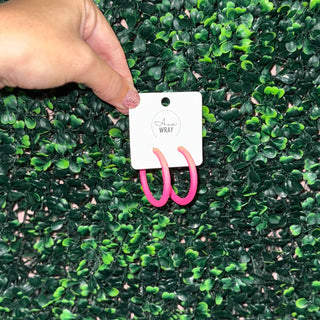 Color Pop Hoop Earrings