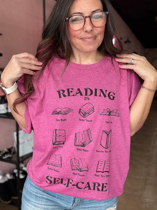 Reading is Self-Care {graphic tee}