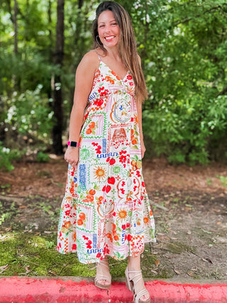 Colorful & Fruity Dress