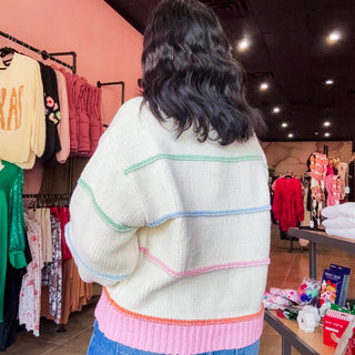 Cotton Candy Sweater Cardigan