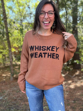 Whiskey Weather Sweater