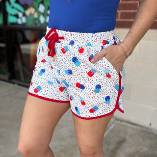 Patriotic Popsicles Everyday Shorts
