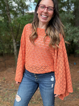 Free Spirit Bell Sleeve Top (4 colors)