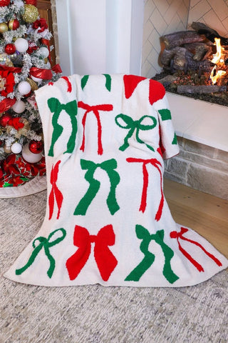 PRE-ORDER: Midnight Bow Christmas Edition Blanket