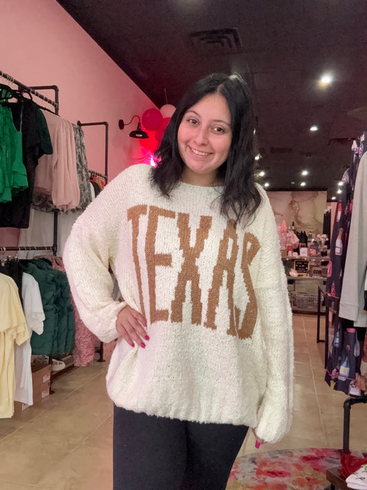 Texas Boatneck Sweater