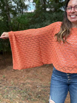 Free Spirit Bell Sleeve Top (4 colors)