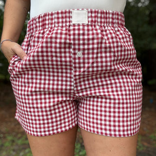 Checkered Boxer Shorts (4 colors)