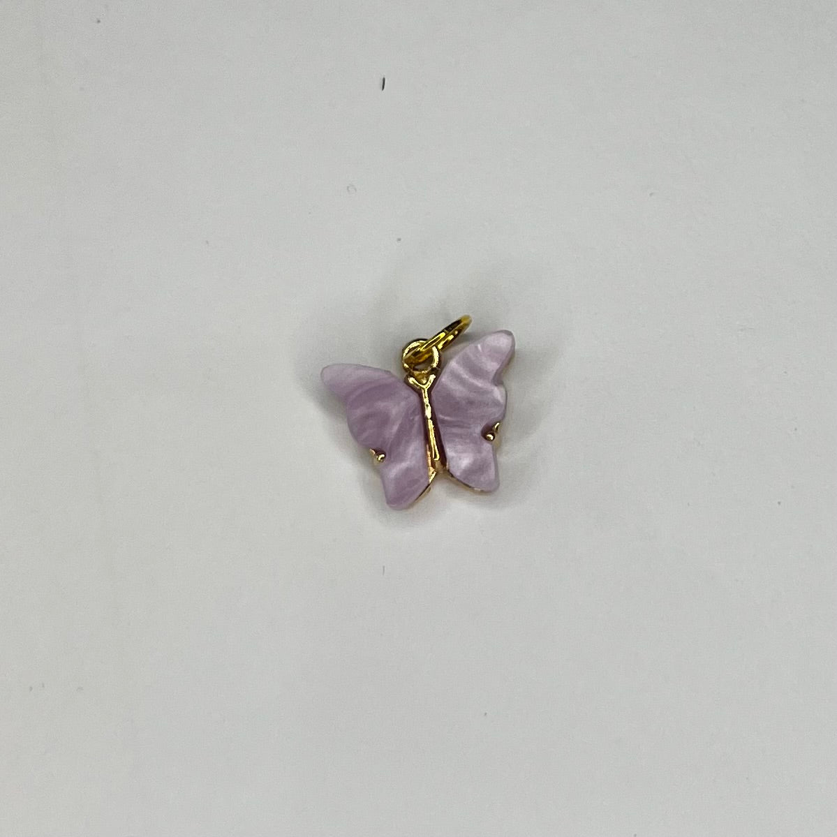 Purple Butterfly Charm: Charm Bar