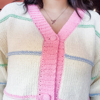 Cotton Candy Sweater Cardigan