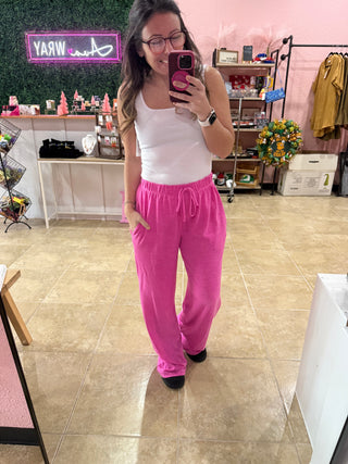 Bubblegum Pink & Chill Lounge Pants