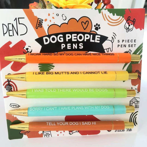 Dog People Pen Set