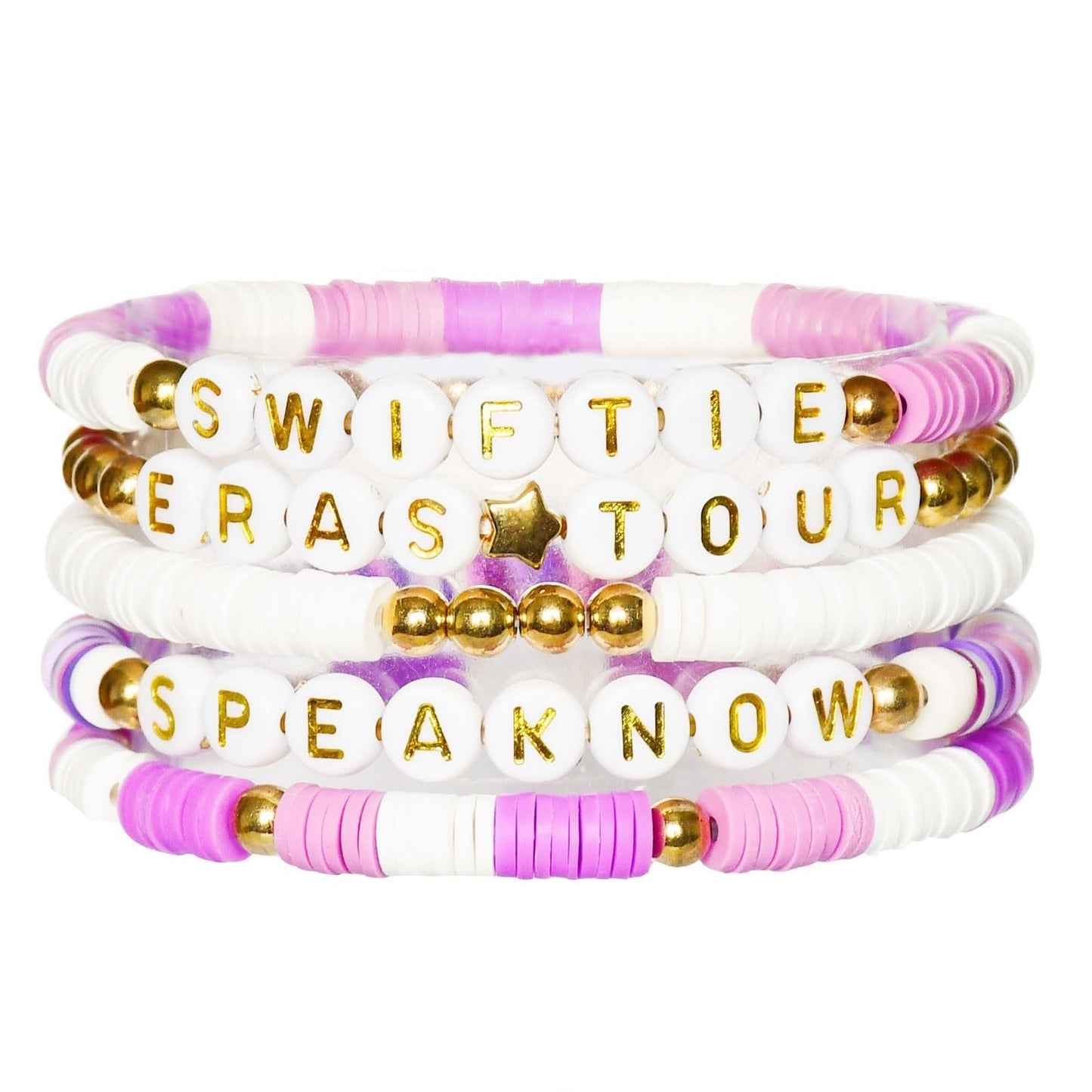 Swiftie Forever Stacked Bracelet Set