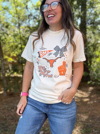RMS Let’s Go Longhorns! School Spirit Tee